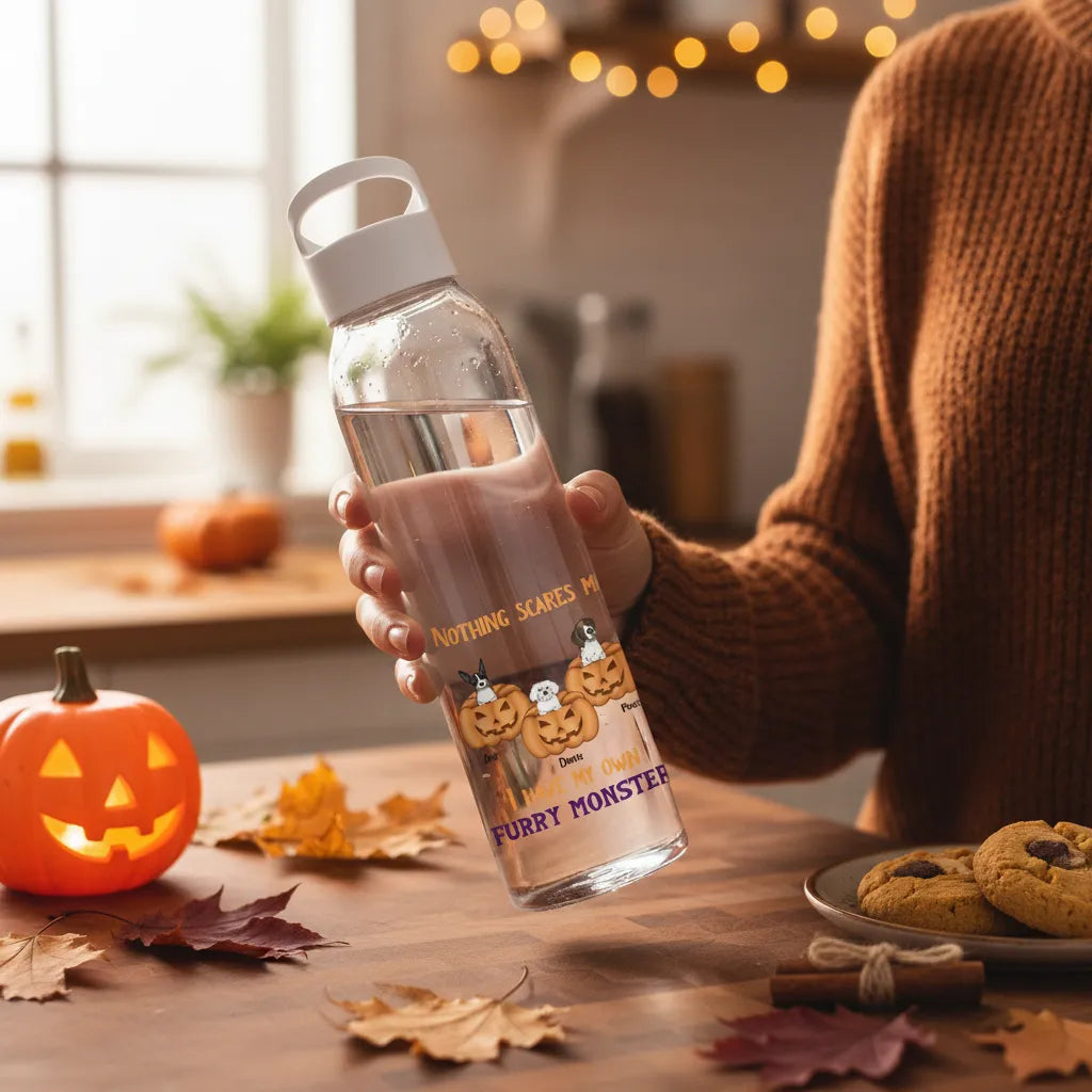 Nichts macht mir Angst Halloween Wasserflasche 650 ml