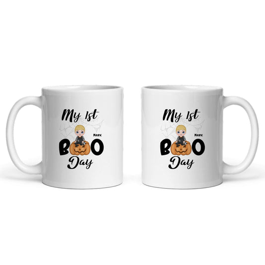 Mein erster Boo Tag Halloween Keramiktasse