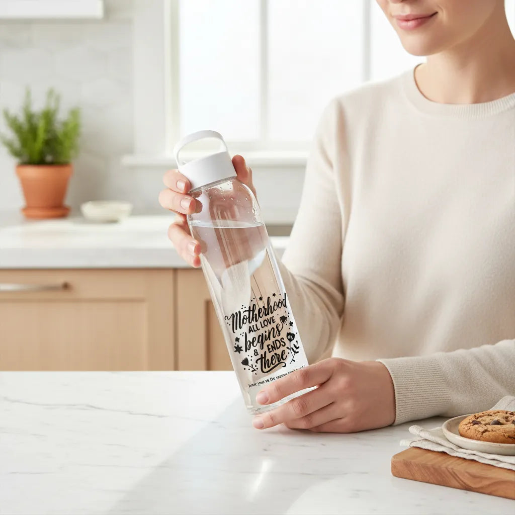 Muttertagstext Wasserflasche 650 ml