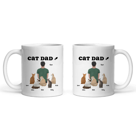 Katzenpapa Keramiktasse