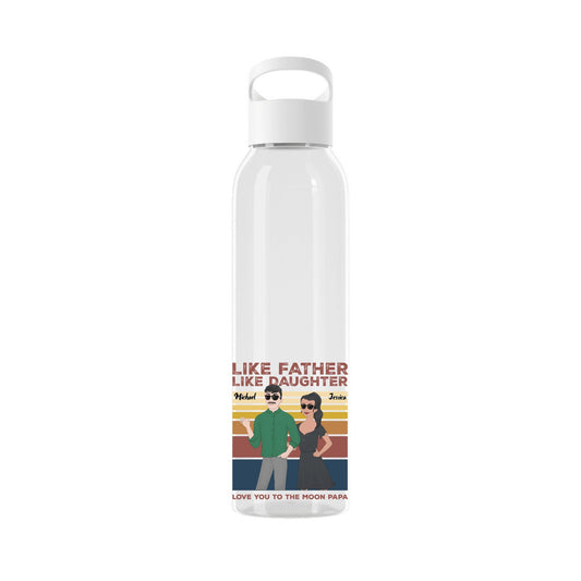 Wie der Vater, so die Tochter Wasserflasche 650 ml