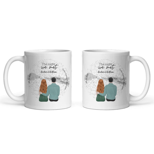 Die Nacht, in der wir uns trafen Keramiktasse