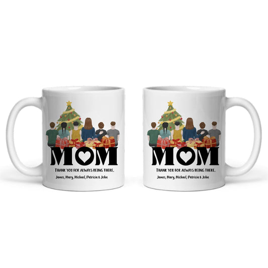Mama, danke dass du immer da bist Weihnacht Keramiktasse