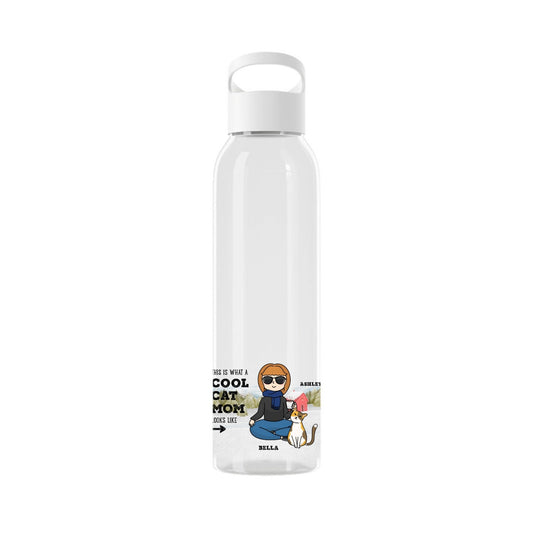 Coole Haustiermama Weihnacht Wasserflasche 650 ml
