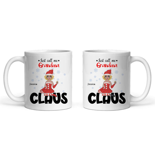 Nenn mich Oma Klaus Weihnacht Keramiktasse