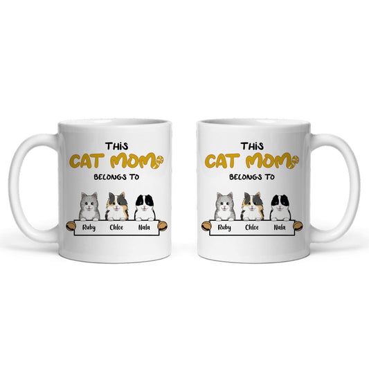 Diese Katzenmama gehört zu Keramiktasse