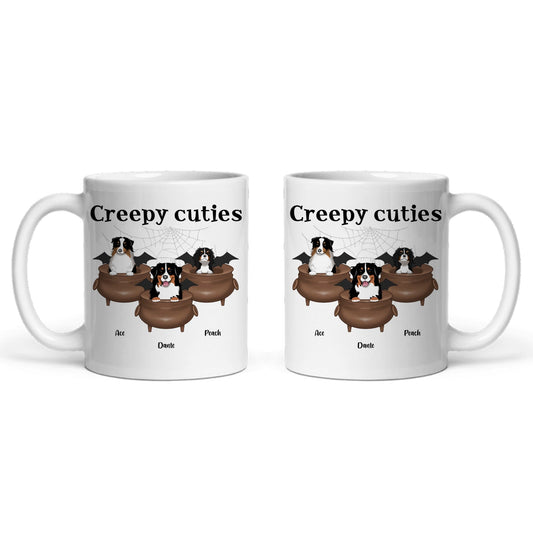 Gruselig Süße Hunde Halloween Keramiktasse