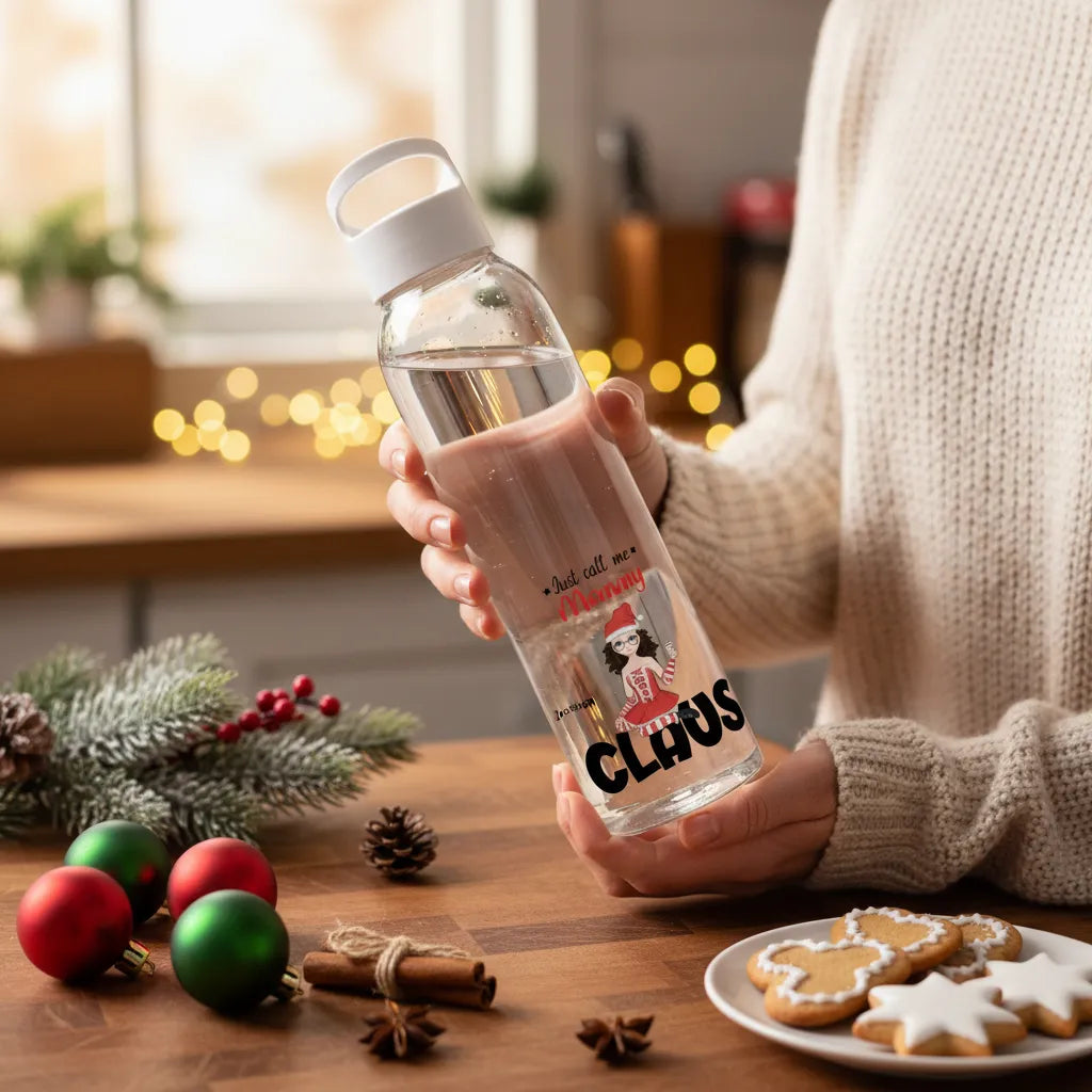 Nenn mich Oma Klaus Weihnacht Wasserflasche 650 ml