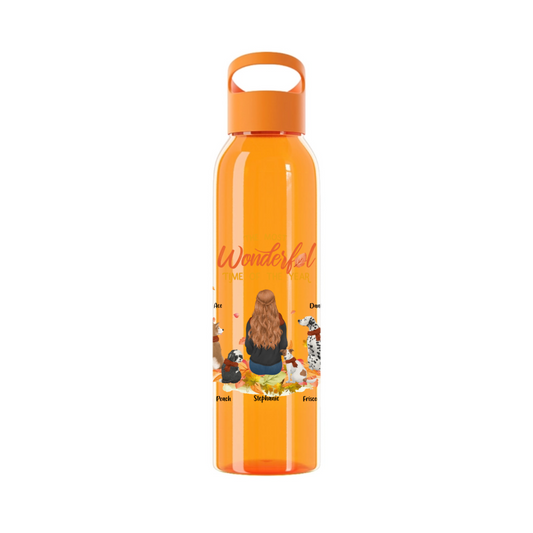 Die schönste Zeit des Jahres Wasserflasche 650ml