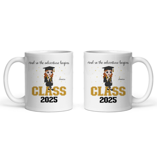 Abschluss Keramiktasse