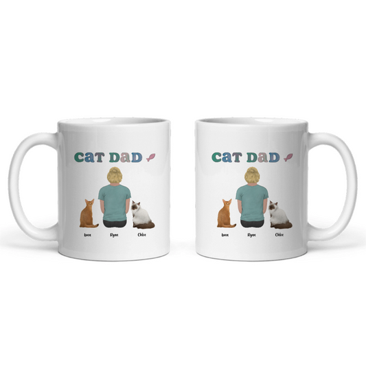 Katzenpapa Keramiktasse