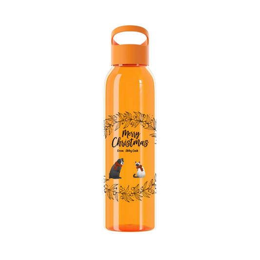 Frohe Haustier Weihnachten Wasserflasche 650 ml