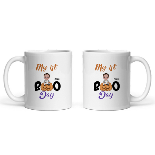 Mein erster Boo Tag Halloween Keramiktasse