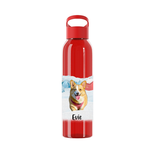 Weihnachten mit meinem Haustier Wasserflasche 650ml
