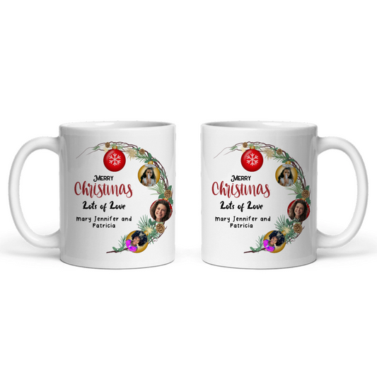 Frohe Weihnachten Keramiktasse
