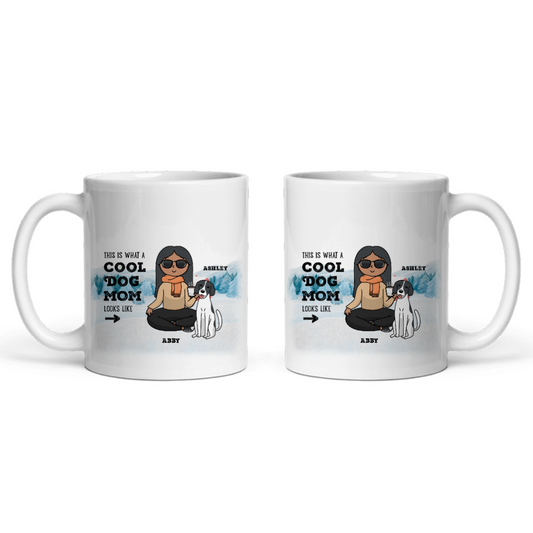 Coole Haustiermama Weihnacht Keramiktasse