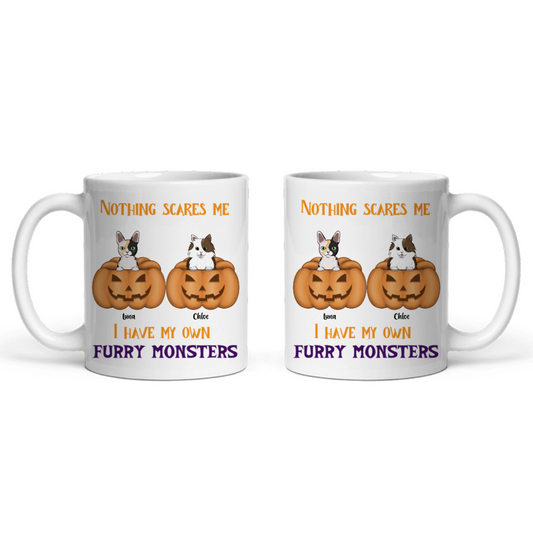 Nichts macht mir Angst, Halloween Keramiktasse