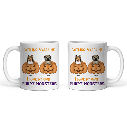 Nichts macht mir Angst, Halloween Keramiktasse
