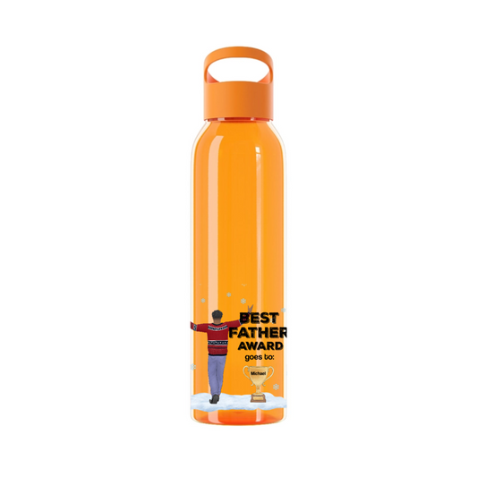 Bester Vater Auszeichnung Weihnacht Wasserflasche 650 ml