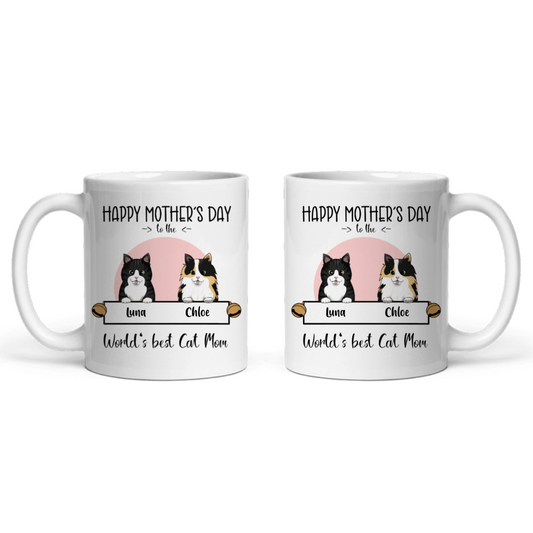Weltbeste Katzenmama Keramiktasse