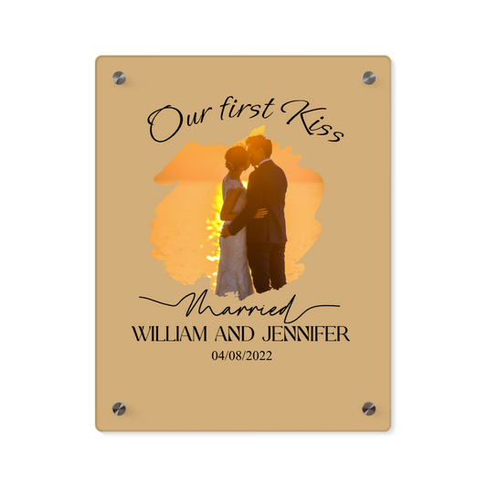 Verheiratet Acryl Wandkunst Panel