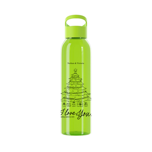 Frohe Weihnachten Wasserflasche 650ml