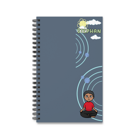 Personalisierter Name Spiralnotizbuch