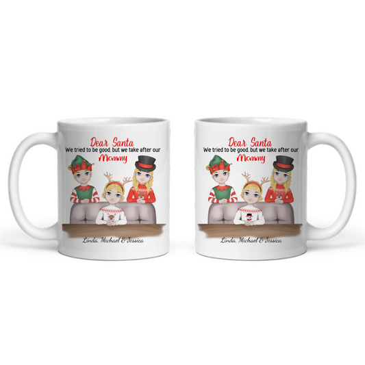 Lieber Weihnachtsmann Keramiktasse