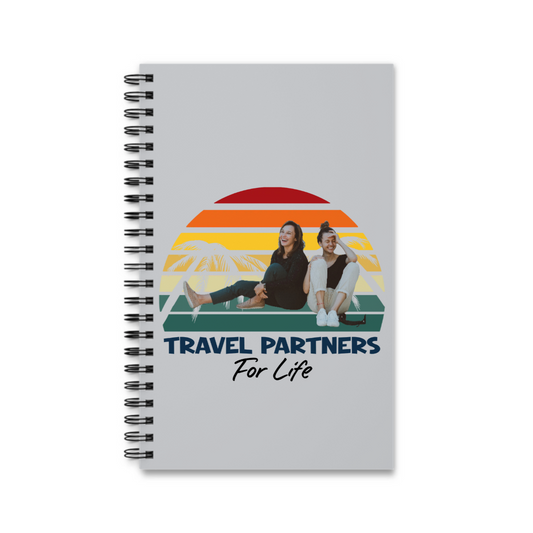 Reisepartner fürs Leben Spiralnotizbuch