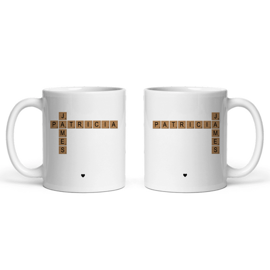 Kreuzworträtsel Keramiktasse
