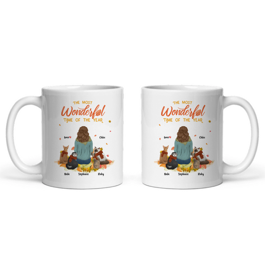 Die schönste Zeit des Jahres Keramiktasse