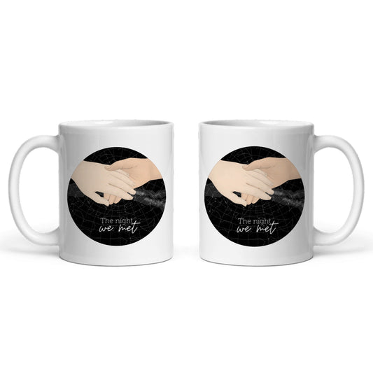 Die Nacht, in der wir uns trafen Keramiktasse