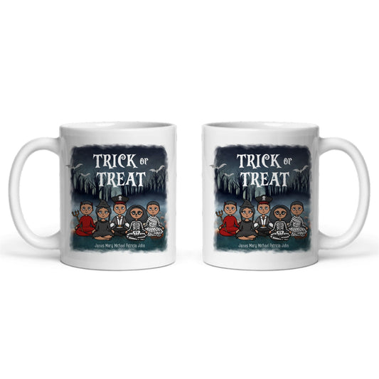 Süßes oder Saures Halloween Keramiktasse