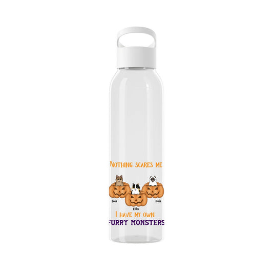 Nichts macht mir Angst Halloween Wasserflasche 650 ml