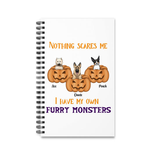 Nichts macht mir Angst Halloween Spiralnotizbuch