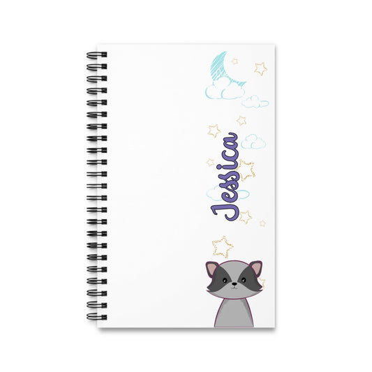 Personalisierter Name Spiralnotizbuch