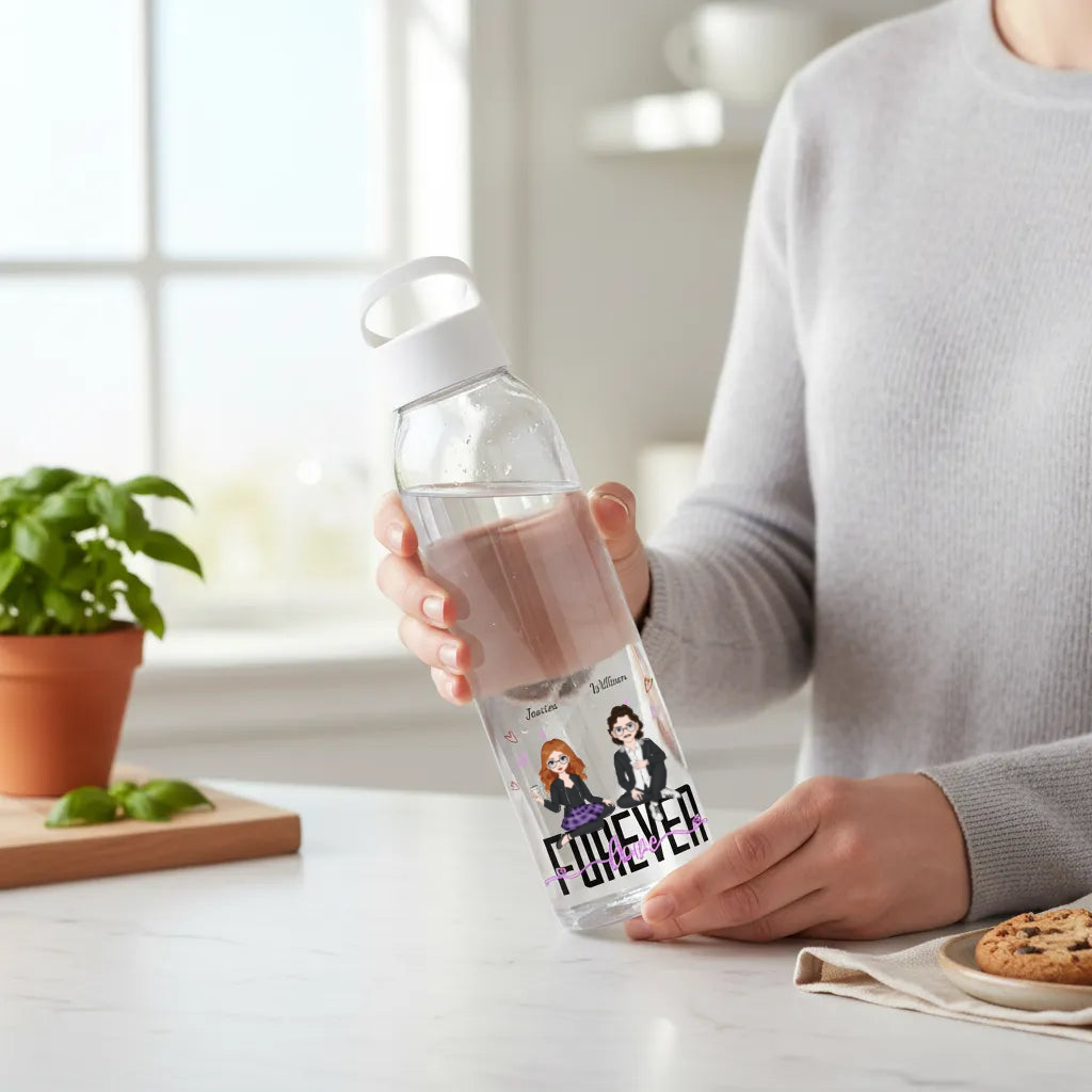 Für immer geliebt Wasserflasche 650 ml