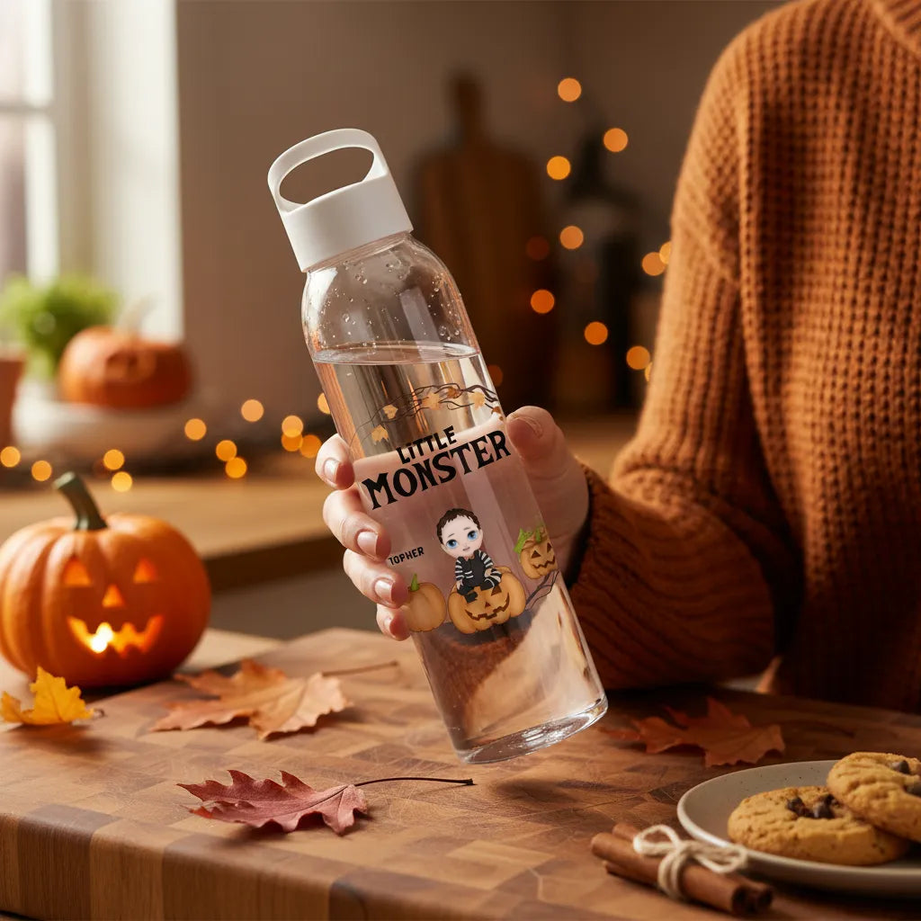 Kleines Monster Halloween Wasserflasche 650 ml