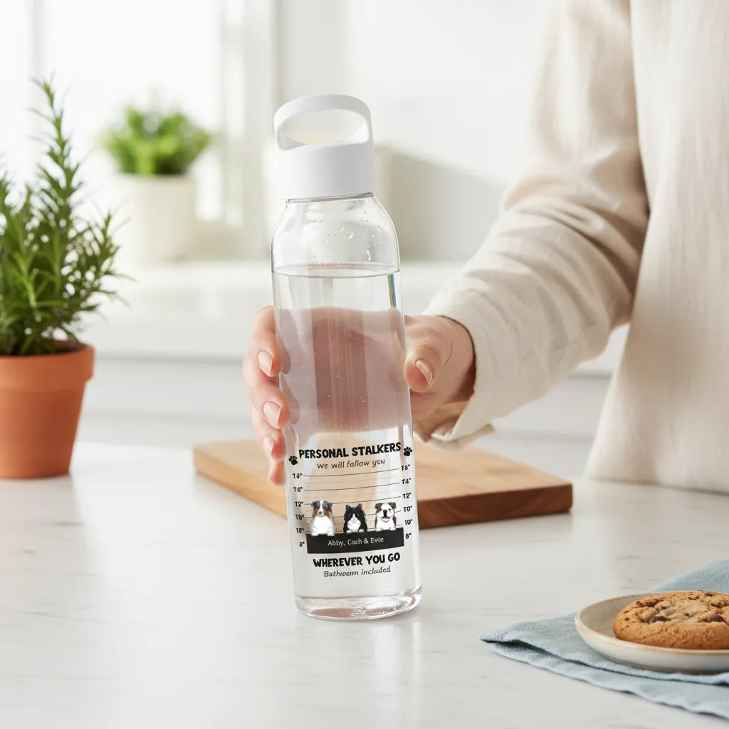 Persönlicher Stalker Wasserflasche 650ml