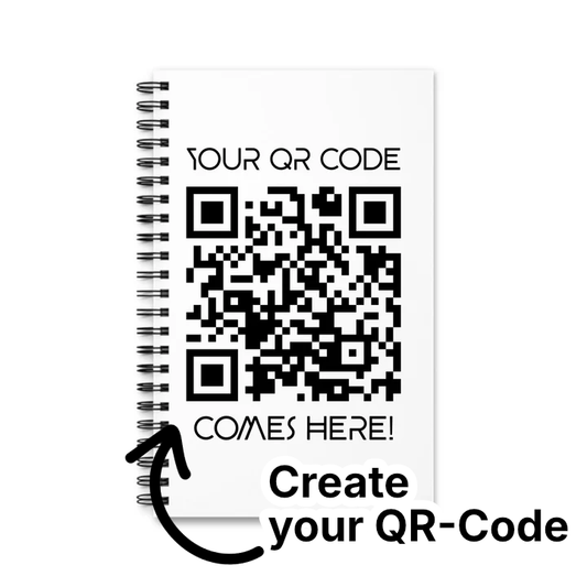 Dein QR Code Spiralnotizbuch