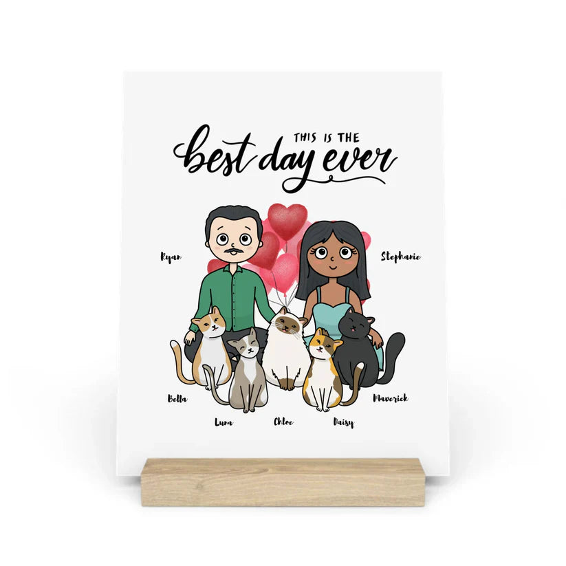 Pet Gallery Board with Stand Collection