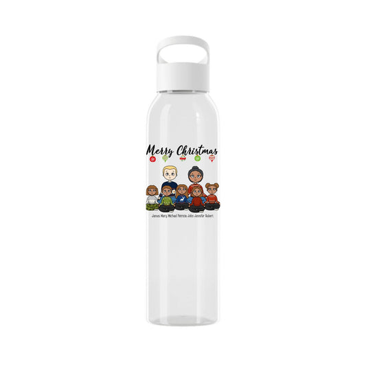 Frohe Weihnachten Wasserflasche 650ml