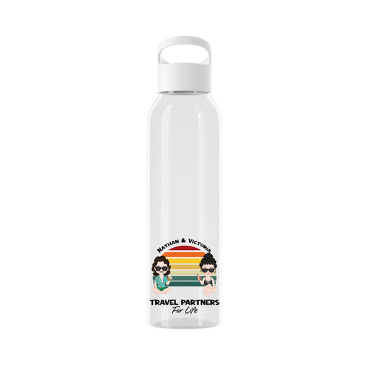 Reisepartner fürs Leben Wasserflasche 650 ml