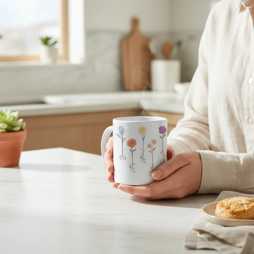 Unser Garten Keramiktasse