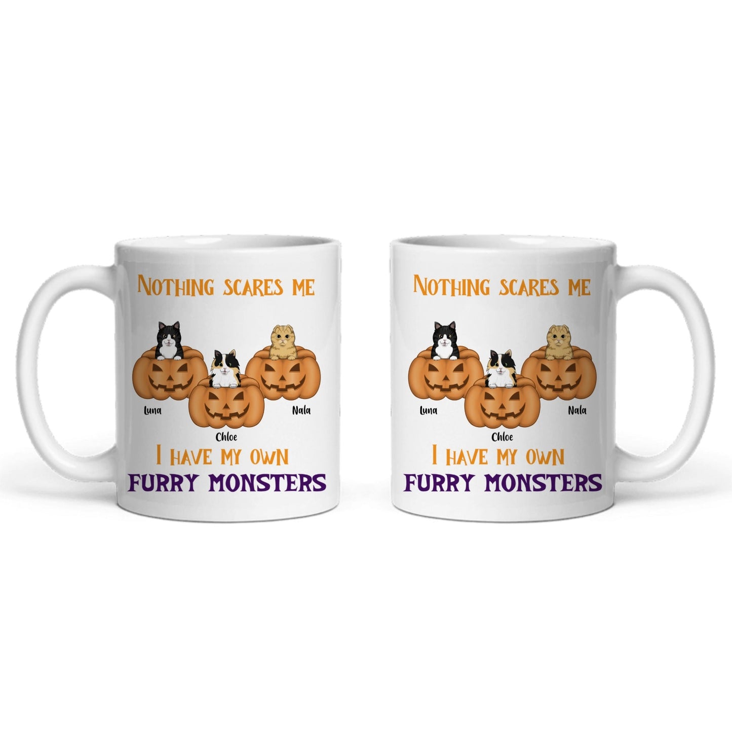 Nichts macht mir Angst, Halloween Keramiktasse
