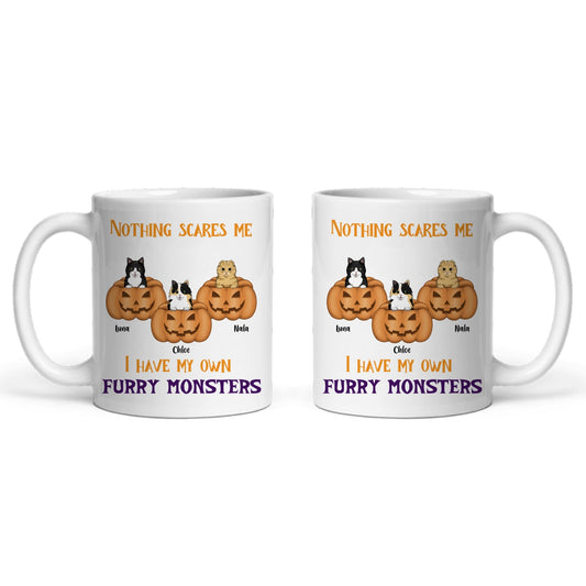 Nichts macht mir Angst, Halloween Keramiktasse