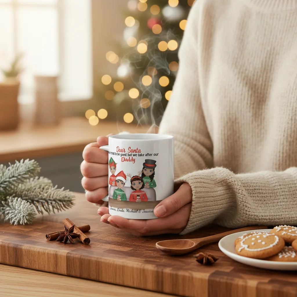 Lieber Weihnachtsmann Keramiktasse