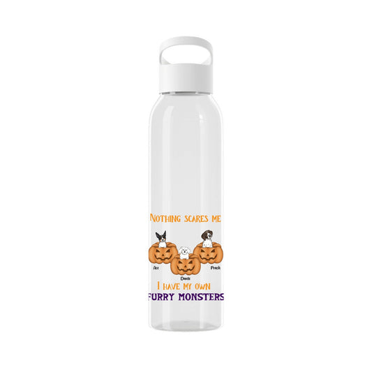 Nichts macht mir Angst Halloween Wasserflasche 650 ml