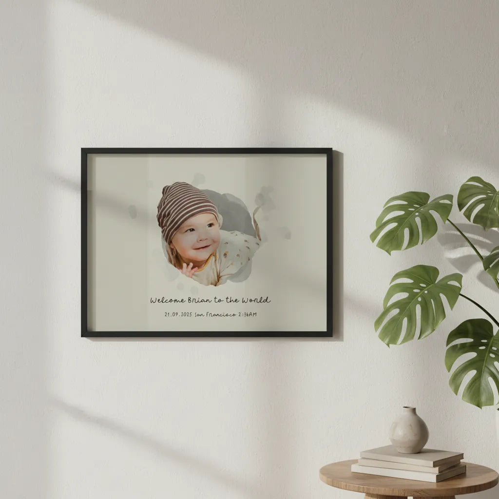 Loved One Poster mit Holzrahmen