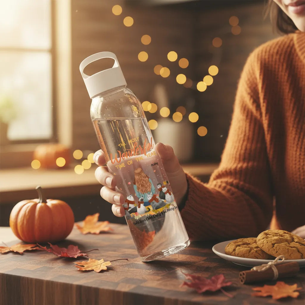 Die schönste Zeit des Jahres Wasserflasche 650ml
